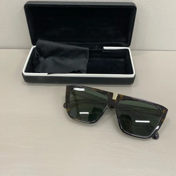 Givenchy Tortoiseshell Square Frame Sunglasses - Picture 1 of 6